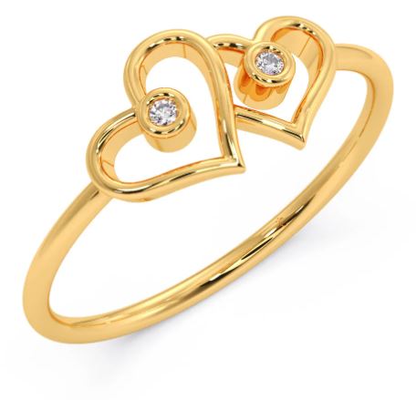 Brave Hearts Diamond Ring