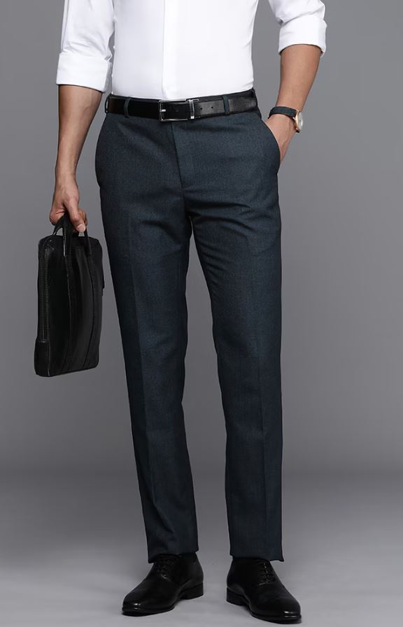 Men Slim Fit Trousers