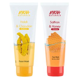 Nykaa Naturals Radiant & Glowing Skin Face Wash Combo