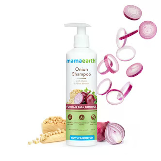 Onion Shampoo with Onion and Plant Keratin for Hair Fall Control - 250ml at Rs. 349/-