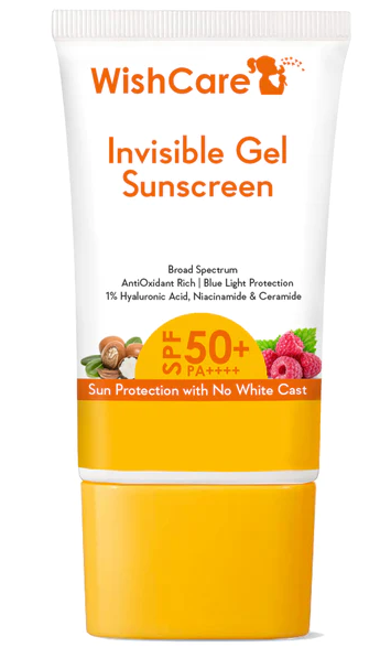 Invisible Gel SPF50 Sunscreen For Face