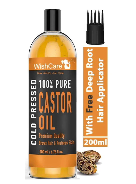 Cold Pressed Castor Oil for Hair Growth
