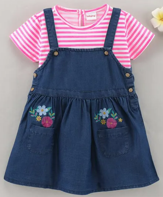 Cotton Sleeveless Frock