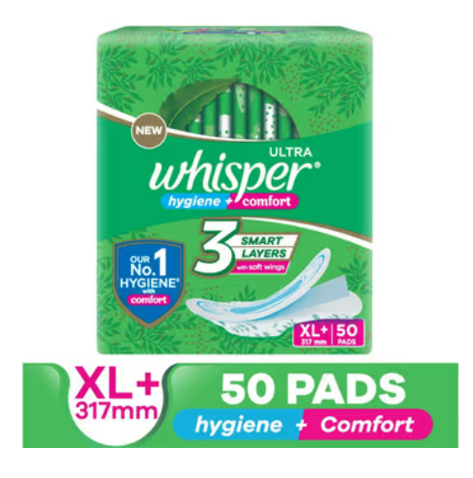 Whisper Ultra Clean Sanitary Pads
