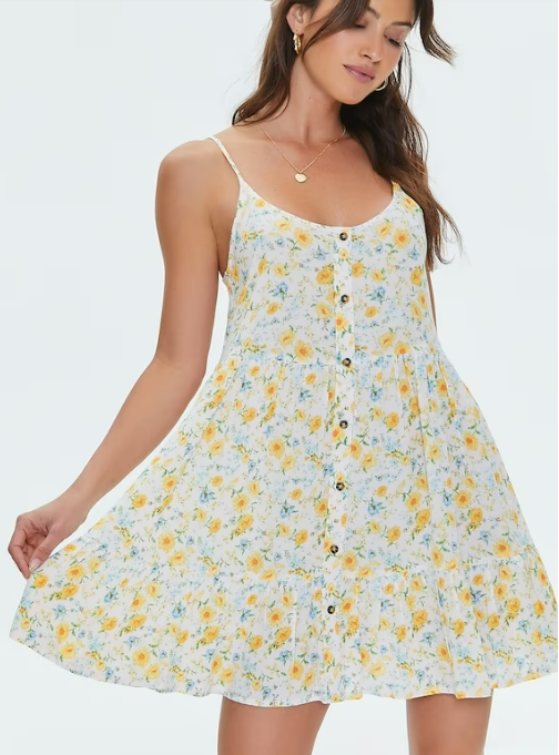Floral Mini Dress