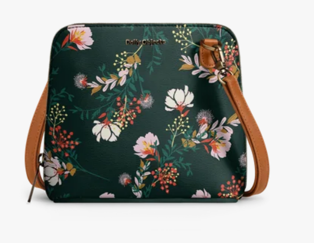 Lush Midnight - Trapeze Crossbody Bag