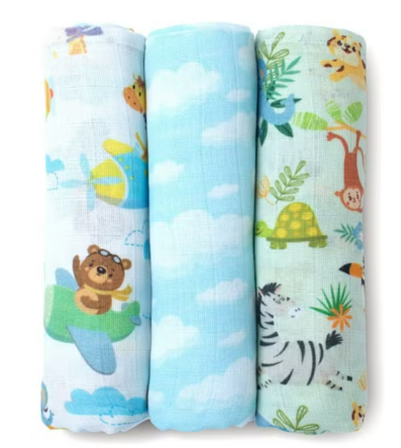 Fancy Fluff Animal Swaddle Wraps