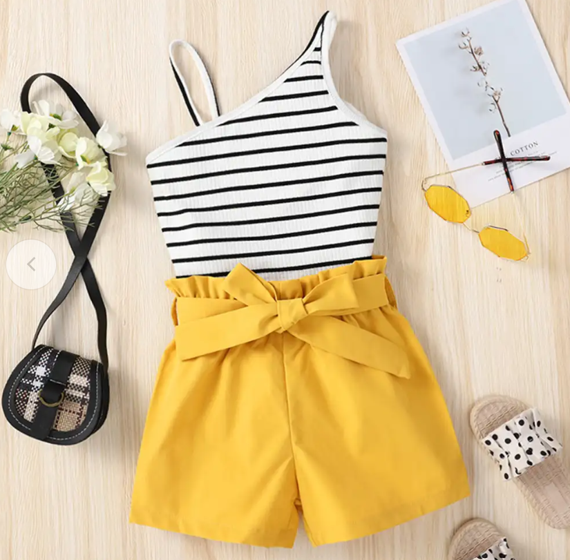 Vest and Shorts Set
