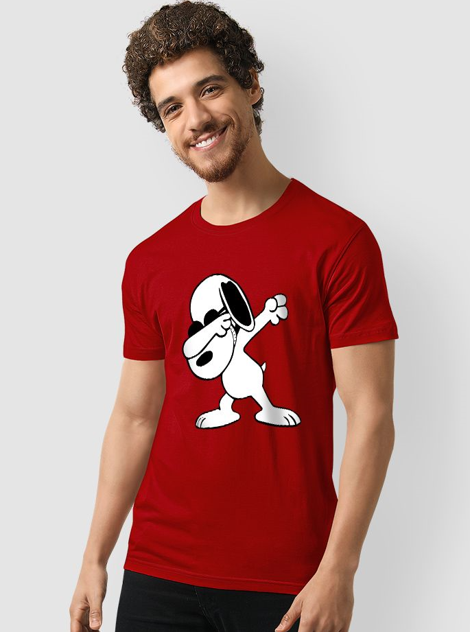 Dabbing Dog T-shirt For Men