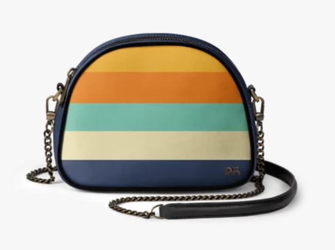 Orange Quin - Arch Crossbody Bag