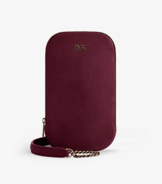 Burgundy Vegan Leather - TallBoi Bag