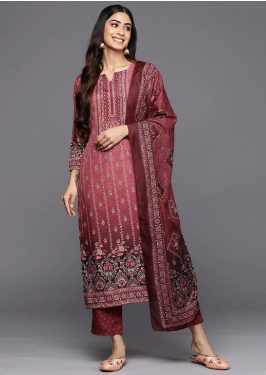 Crepe Straight Kurta
