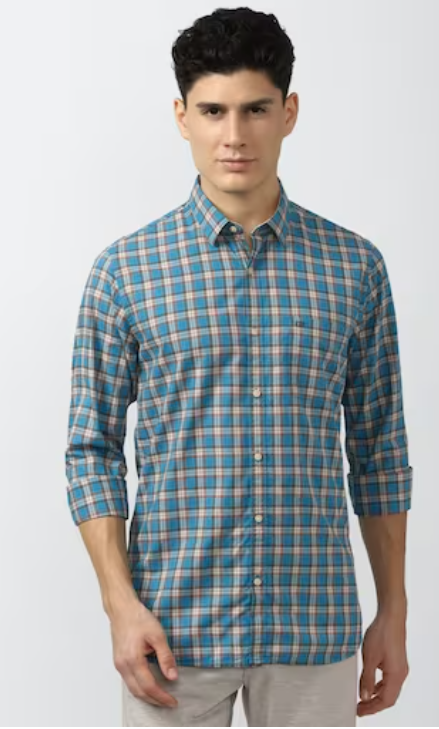 Check Full Sleeves Casual Shirt