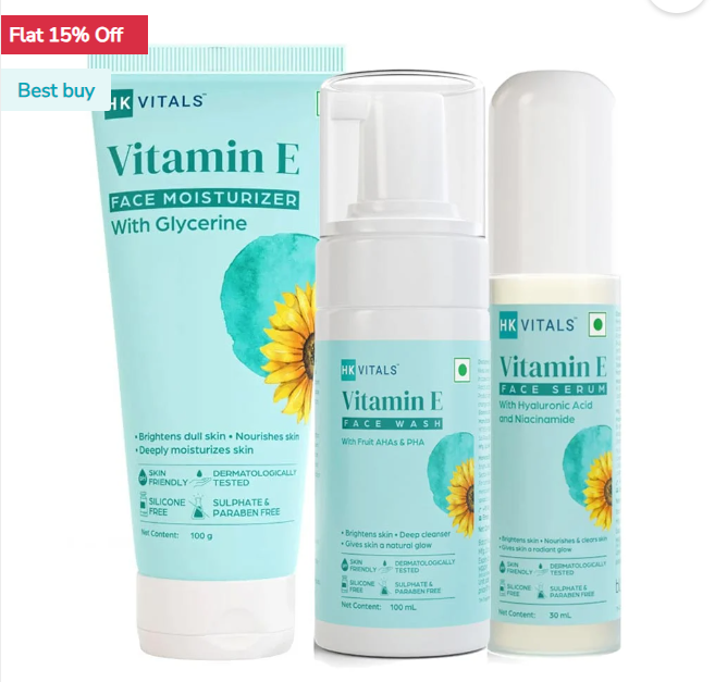 Hkvitals Face Wash & Face Serum