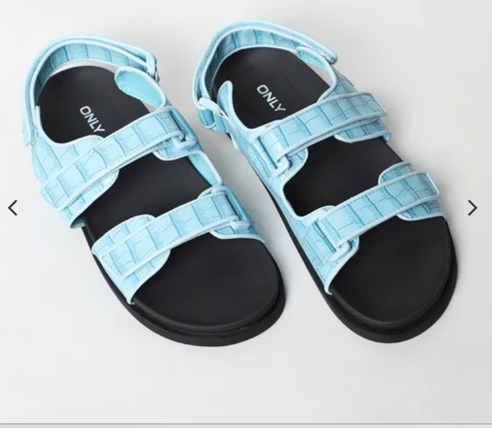 Blue Sandals