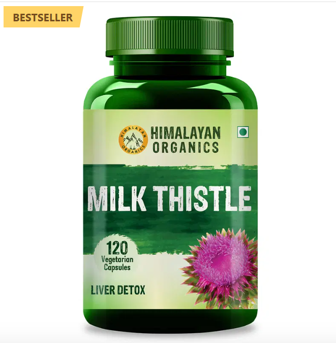 Himalayan Organics Milk Thistle Extract Silymarin
