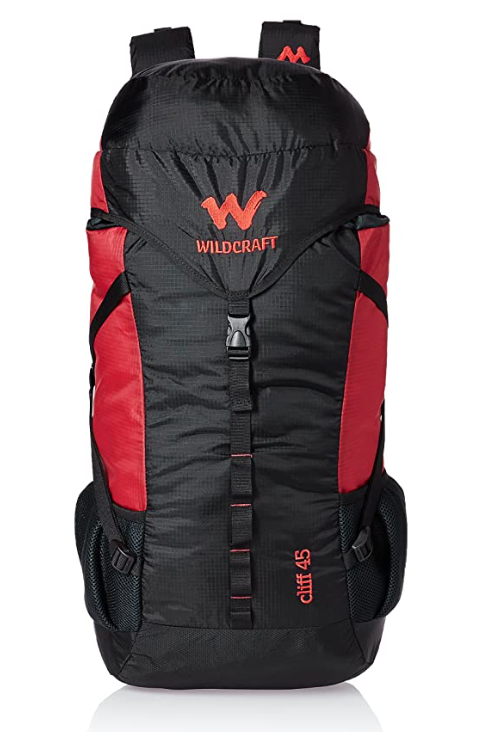 Wildcraft 45 Ltrs Red Rucksack