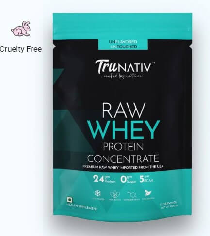 Raw Whey Protein Concentrate Powder