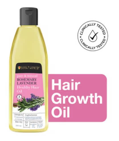 Soulflower Organic Rosemary Lavender Healthy Hair