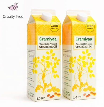 Wood Cold Pressed Groundnut Oil