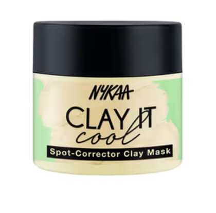 Nykaa Clay It Cool Spot-Corrector Clay Mask