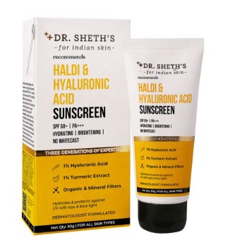 Haldi & Hyaluronic Acid Hybrid Sunscreen