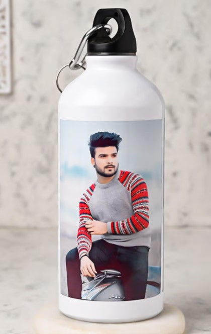 White Sipper Bottle