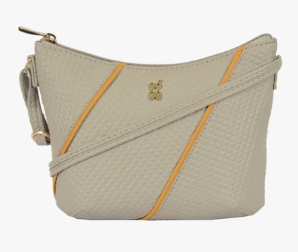 Women Sling Bag with Metal Accent