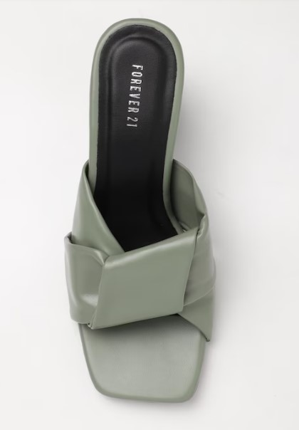 Forever 21 Women Olive Heels