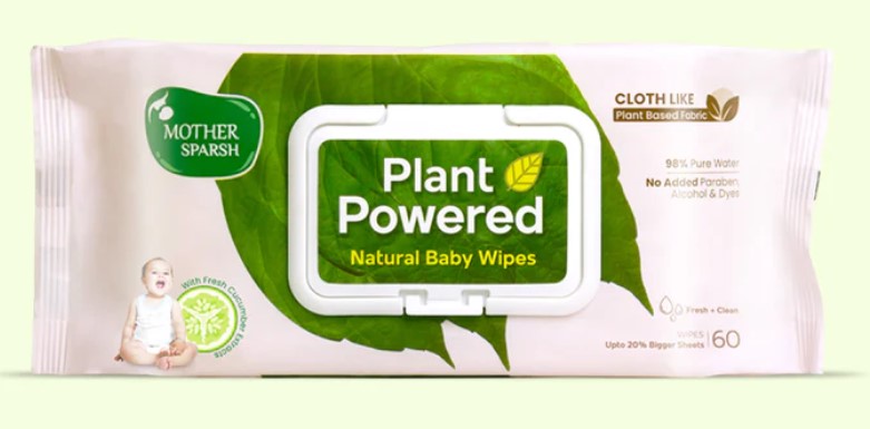Plant Powered Natural Baby Wipes with Cucumber