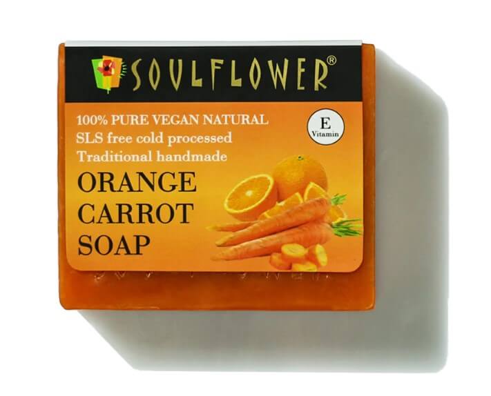 Vitamin C Rich Orange Carrot Soap