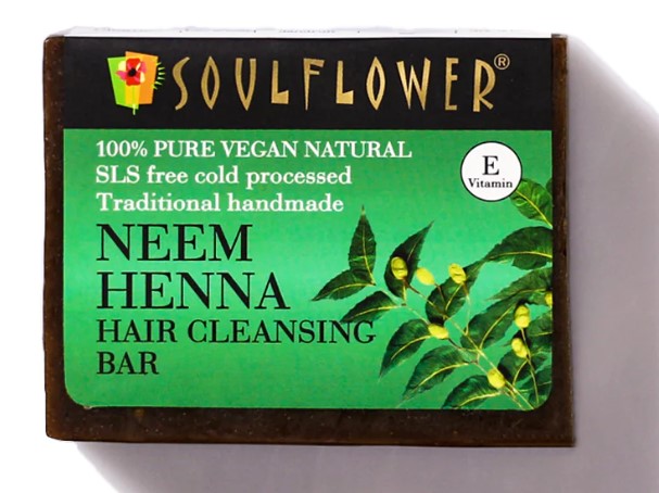 Neem Henna Hair Cleansing Bar For Oily Scalp