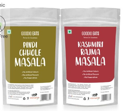 Pindi Chhole Masala & Kashmiri Rajma Masala