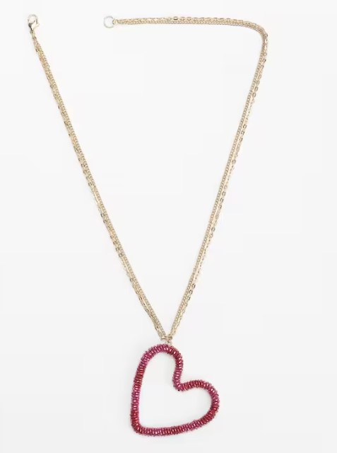Forever 21 Women Red Necklace