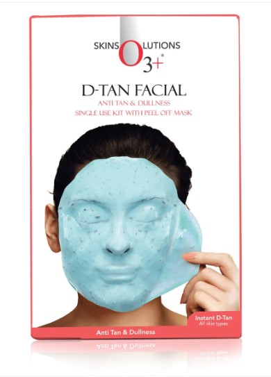O3+ D-Tan Facial kit with Peel off Mask