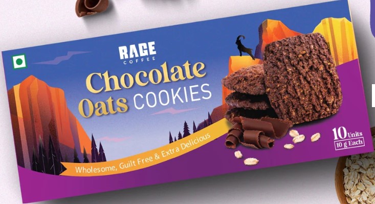 Chocolate Oats Cookies