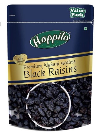 Premium Afghani Seedless Black Raisins