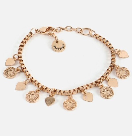 Forever 21 Women Gold Bracelets