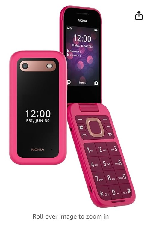 Nokia 2660 Flip 4G Volte Keypad Phone