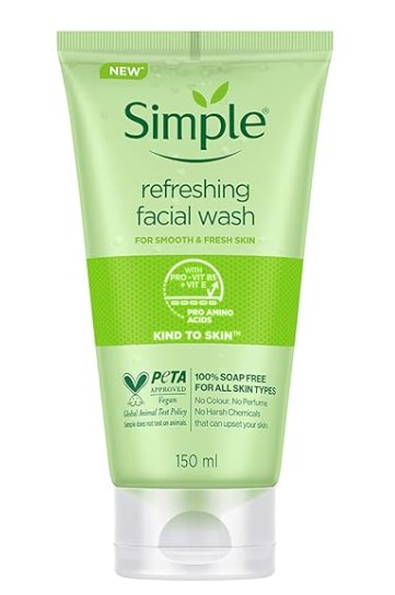 Simple Kind To Skin Refreshing Facial Wash