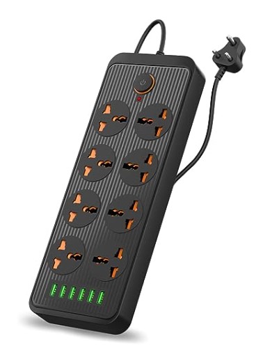 Portronics Power Plate 7 with 6 USB