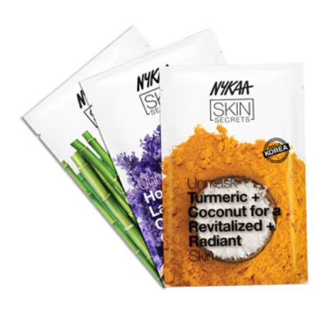 Nykaa Naturals Festive Glow Sheet Mask Combo