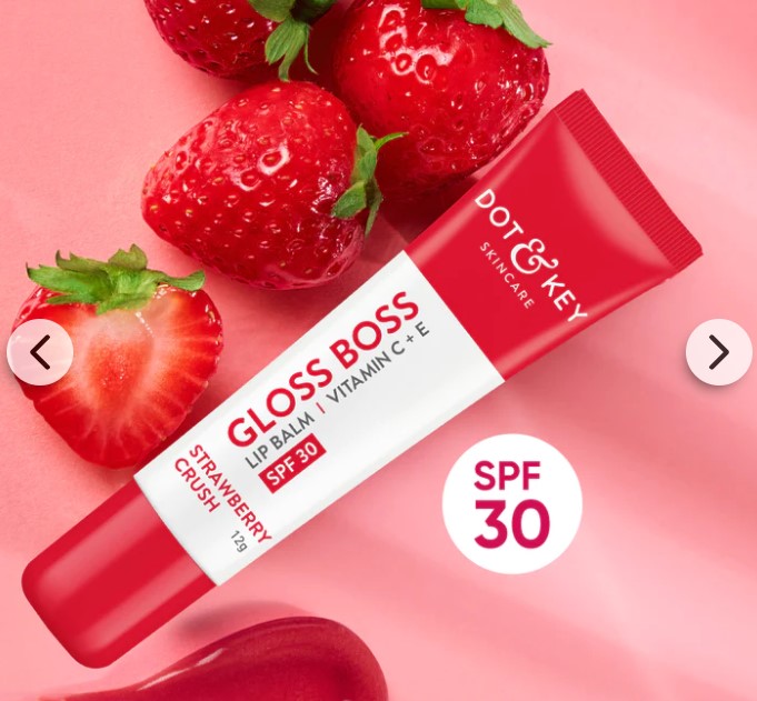 SPF 30 Vitamin C+E Strawberry Lip Balm