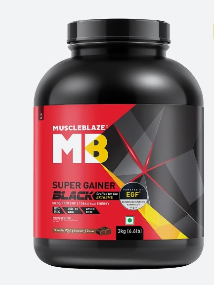 MuscleBlaze Super Gainer Black