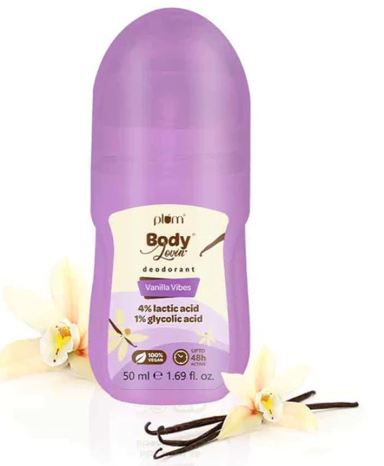 Vanilla Vibes Deodorant Roll On by Plum BodyLovin