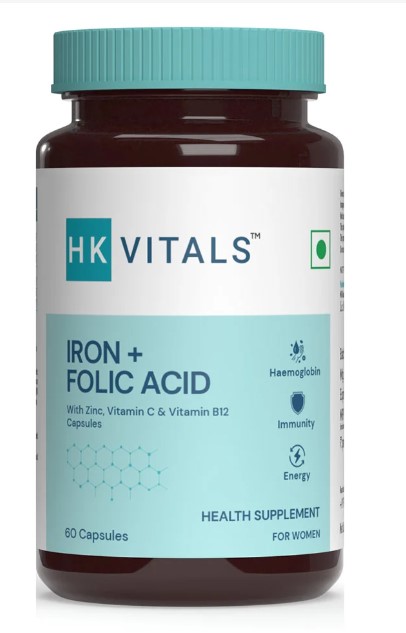 HK Vitals Iron + Folic Acid by HealthKart