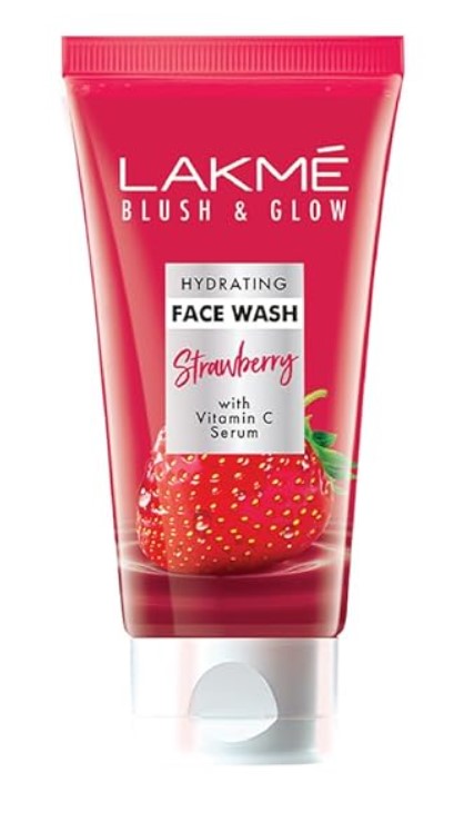 Lakme Blush & Glow Strawberry Refreshing Gel Face Wash