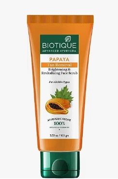 Biotique Papaya Tan Removal Brightening & Revitalizing Face Scrub