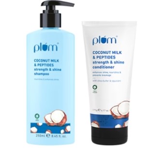 Coconut Milk & Peptides Shiny Hair Combo