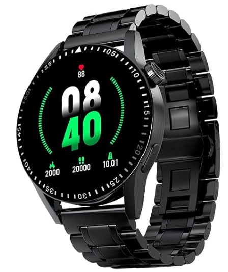 Fire-Boltt Talk 2 Pro Ultra 1.39" Round Display Stainless Steel Luxury Smart Watch
